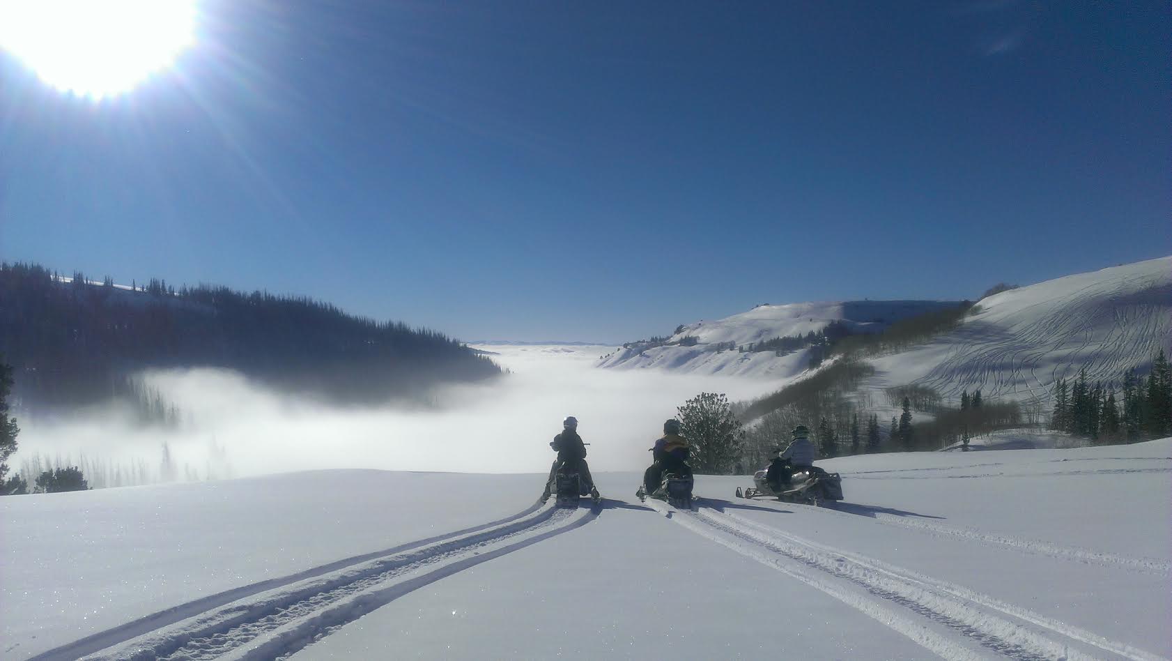 Snowmobiling in Ephraim