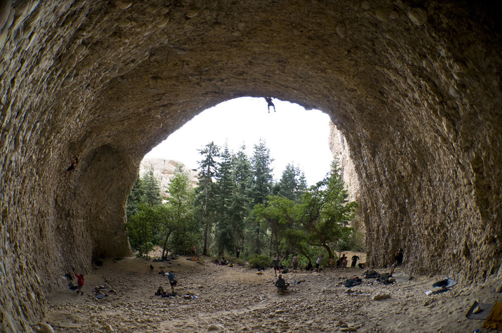 Maple canyon rock climbing